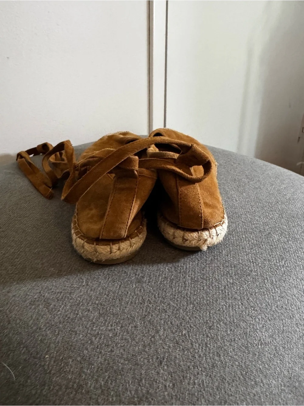 Zara suede upper